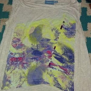 Vera Wang Sleeveless Blouse☀️